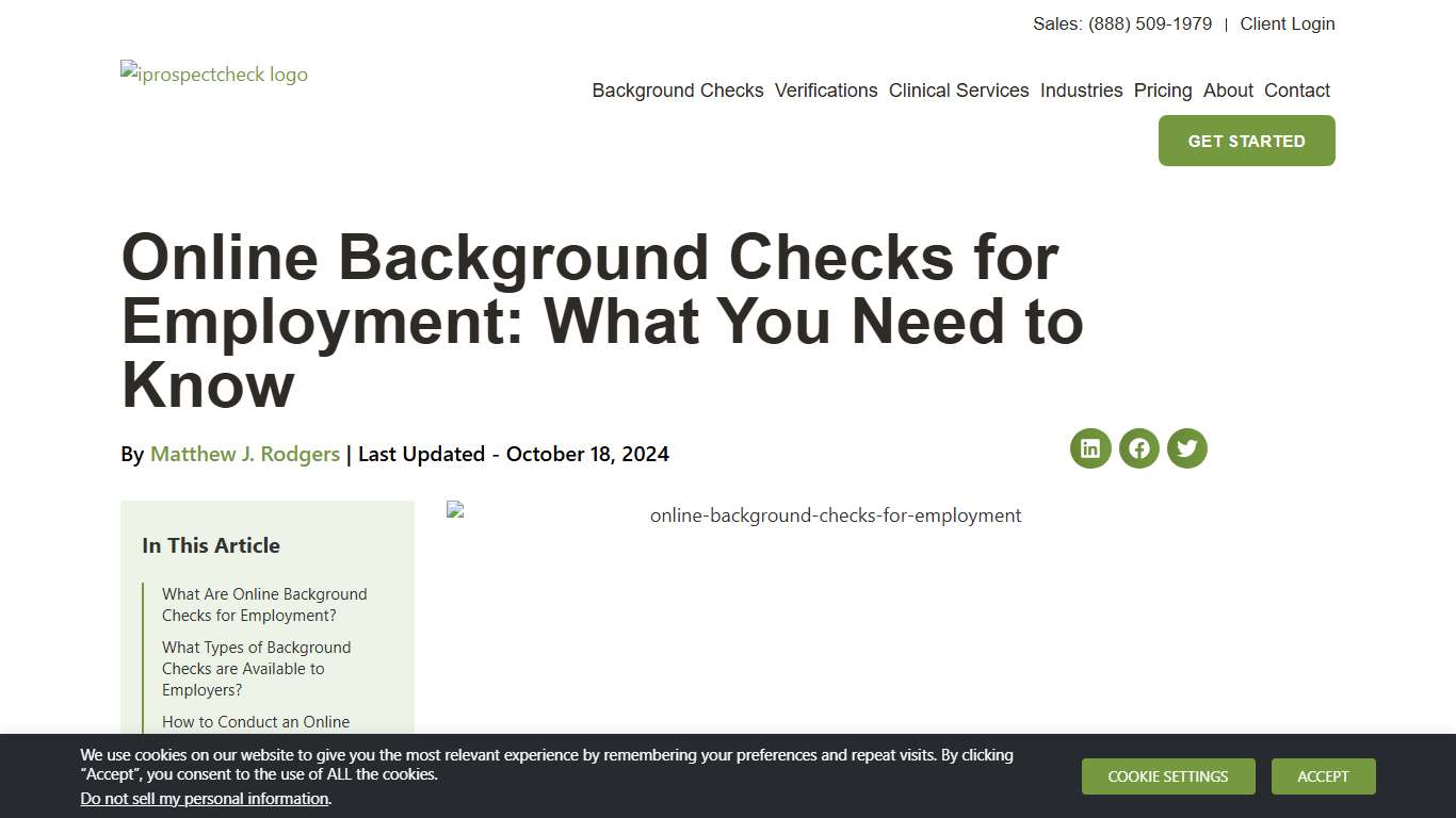 Online Background Checks for Employment: What You Need to Know